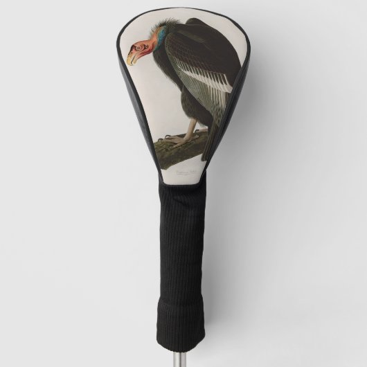 Californian Vulture Birds of America Audubon Print Golf Headcover (Vorderseite)