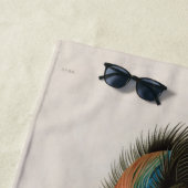 Californian Vulture Birds of America Audubon Print Strandtuch (Beispiel)