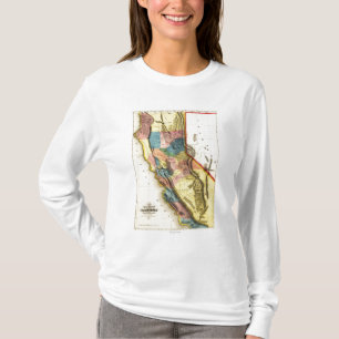 CaliforniaPanoramic Karte T-Shirt