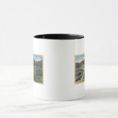 CaliforniaScenic Desert View of Residence Tasse (Zentrum)