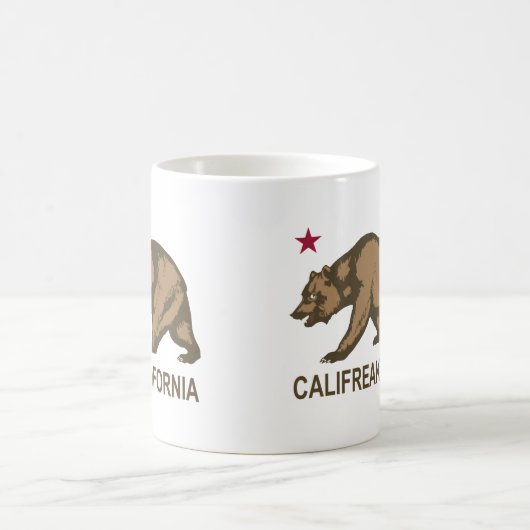 Califreakinfornia Kaffeetasse (Mittel)