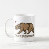 Califreakinfornia Kaffeetasse (Links)