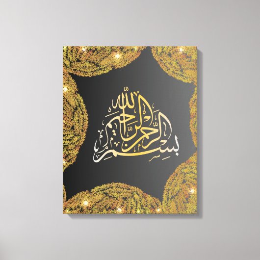 CALIGRAPHY LEINWANDDRUCK (Vorderseite)