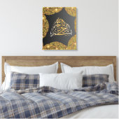 CALIGRAPHY LEINWANDDRUCK (Insitu (Schlafzimmer))