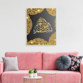CALIGRAPHY LEINWANDDRUCK (Insitu (Wohnzimmer))