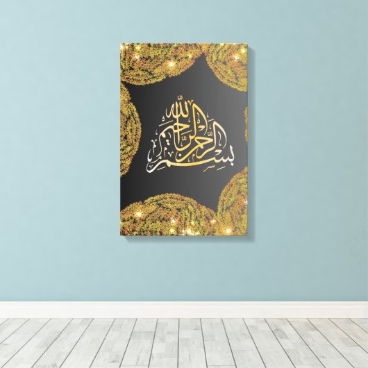 CALIGRAPHY LEINWANDDRUCK (Insitu (Holzboden))