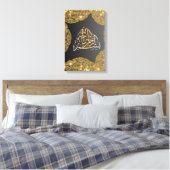 CALIGRAPHY LEINWANDDRUCK (Insitu (Schlafzimmer))