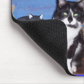 Caligula Katze Mousepad (Ecke)