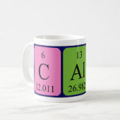 Calin Periodenname Tasse (Vorderseite Links)