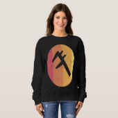 Caliper  Distressed Retro Engineer's Tool Sweatshirt (Vorne ganz)