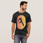 Caliper  Distressed Retro Engineer's Tool T-Shirt (Vorne ganz)
