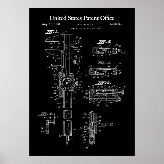 Caliper Patent Poster (Vorne)