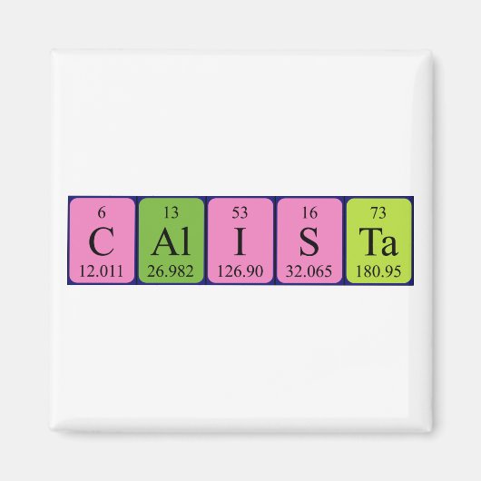 Calista Periodenmagnet Magnet (Vorne)
