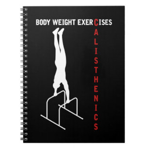 Calisthenic Training Bodyweight Workouts Notizblock