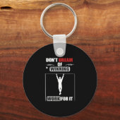 Calisthenics Street Workout Coach Sport Gym Motiva Schlüsselanhänger (Vorderseite)