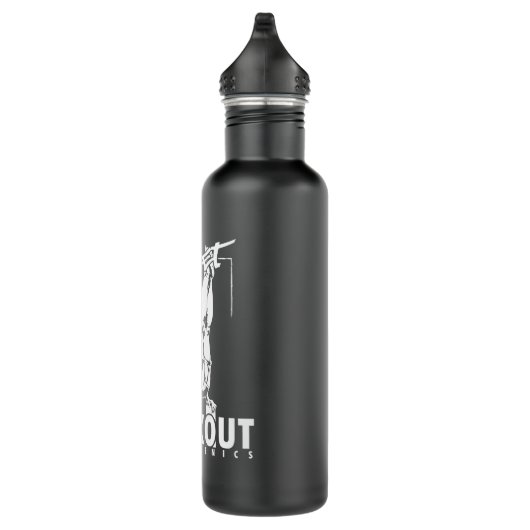 Calisthenics "Street Workout" Muskeltraining Edelstahlflasche (Rechts)