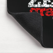 Calisthenics Zero Gravity Fitness and Workout Moti Mousepad (Ecke)