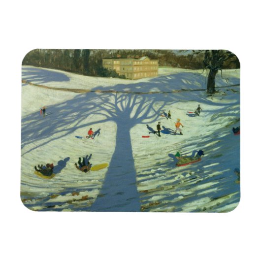 Calke Abbey House Winter 2002 Magnet (Horizontal)