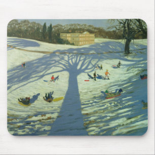 Calke Abtei-Haus-Winter 2002 Mousepad