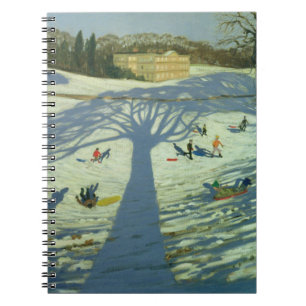 Calke Abtei-Haus-Winter 2002 Notizblock
