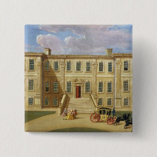 Calke Hall, Derbyshire, Seat von Sir Henry Harp Button (Vorderseite)