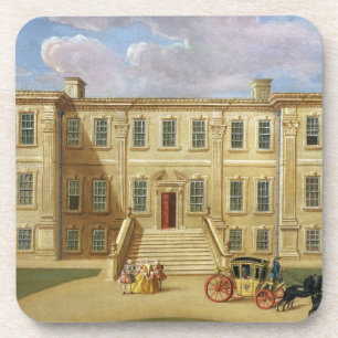 Calke Hall, Derbyshire, Seat von Sir Henry Harp Getränkeuntersetzer