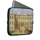 Calke Hall, Derbyshire, Seat von Sir Henry Harp Laptopschutzhülle (Vorne Rechts)
