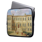 Calke Hall, Derbyshire, Seat von Sir Henry Harp Laptopschutzhülle (Vorderseite Links)