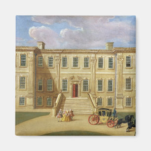 Calke Hall, Derbyshire, Seat von Sir Henry Harp Magnet