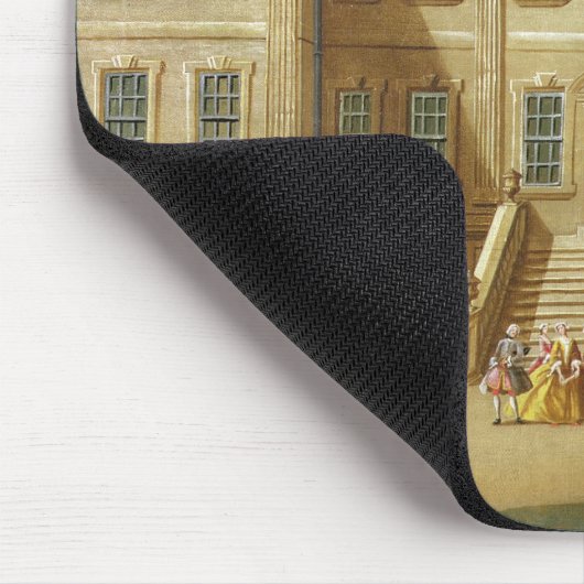 Calke Hall, Derbyshire, Seat von Sir Henry Harp Mousepad (Ecke)