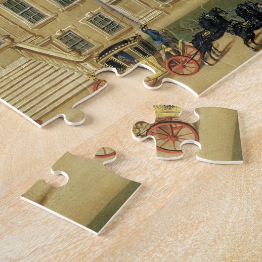 Calke Hall, Derbyshire, Seat von Sir Henry Harp Puzzle (Seite)