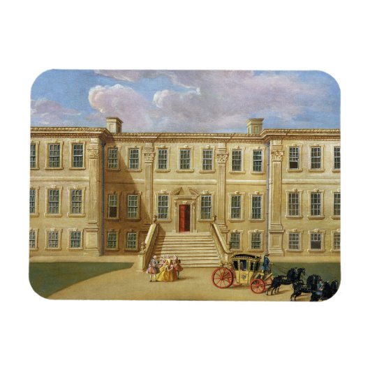 Calke Hall, Derbyshire, Sitz von Sir Henry Harp Magnet (Horizontal)