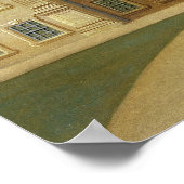 Calke Hall, Derbyshire, Sitz von Sir Henry Harp Poster (Ecke)