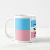 Call Congress MAGA übernimmt Trans Alligly Kaffeetasse (Links)