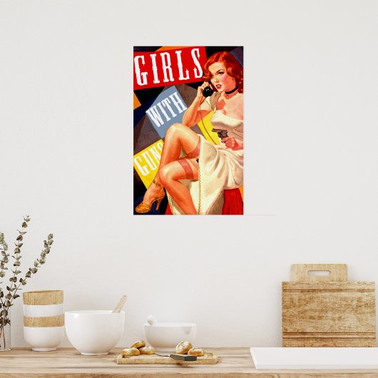 Call Girl Poster (Küche)