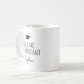 Call Me Accountant Personalized Name Kaffeetasse (Vorderseite Links)