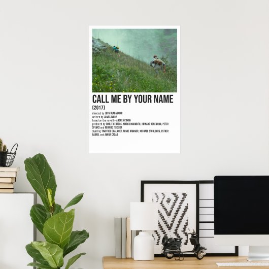 CALL ME BY YOUR NAME MOUNTAINS POSTER (Heimbüro)