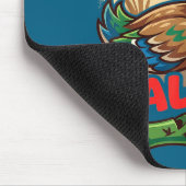 Call Me Duck Hunting Retro Valentine's Day Men Wom Mousepad (Ecke)