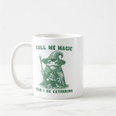 Call Me Magic Cuz I Be Gathering, Funny Wizard Fro Kaffeetasse (Links)