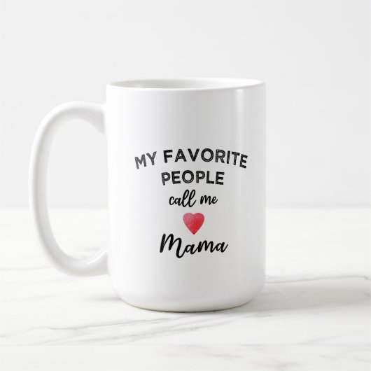 Call Me MAMA Grandmother Matriarch Family Nickname Kaffeetasse (Links)