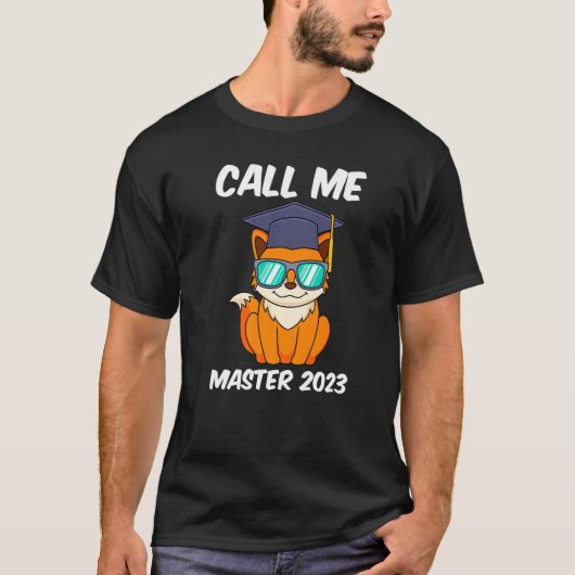 Call me master 2023 masters degree master Premium T-Shirt (Vorderseite)