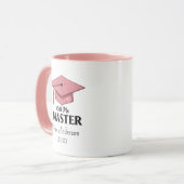 Call me Master - Customizable Cup - Graduation Tasse (Vorderseite Links)
