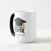 Call me Master - Customizable magic Mug  Verwandlungstasse (Vorderseite Links)