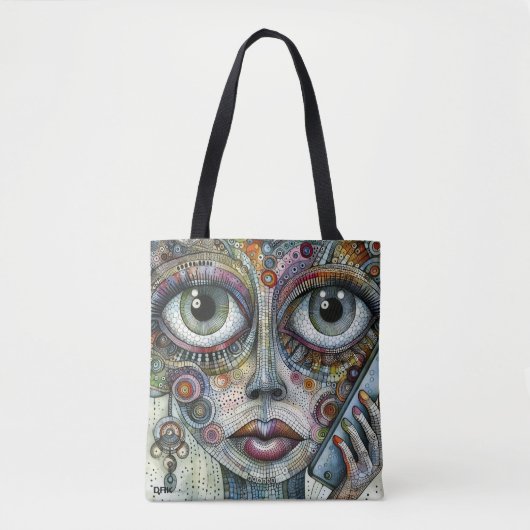 "Call Me Mystic" Tote Bag von DAKimage Tasche (Vorderseite)
