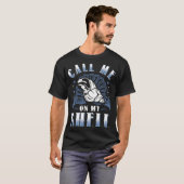 Call Me On My Shell Phone Beach T-Shirt (Vorne ganz)