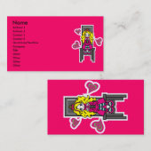 Call_Me_Queen Visitenkarte (Vorne/Hinten)