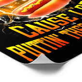 Call Me The Vet Cause I Be Puttin' These Dogs Down Poster (Ecke)