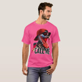 Call Me Turkey Hunter Hunting Season Cute Turkey H T-Shirt (Vorne ganz)