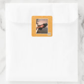 Call MIB Quadratischer Aufkleber (Tasche)