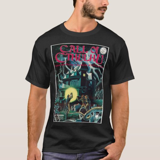 Call of Cthulhu 1st Edition Cover Classic T-Shirt (Vorderseite)